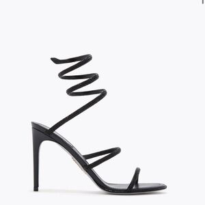 Rene Caovilla Cleo Black Sandal 105
